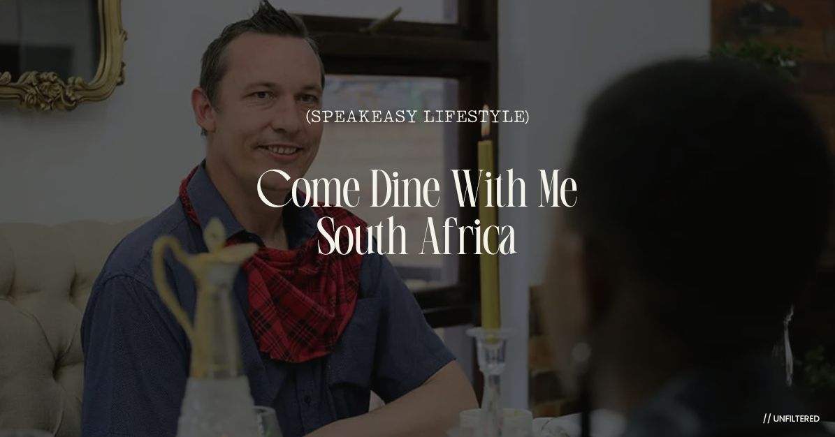 Judd Sherrin Come Dine with Me South Africa