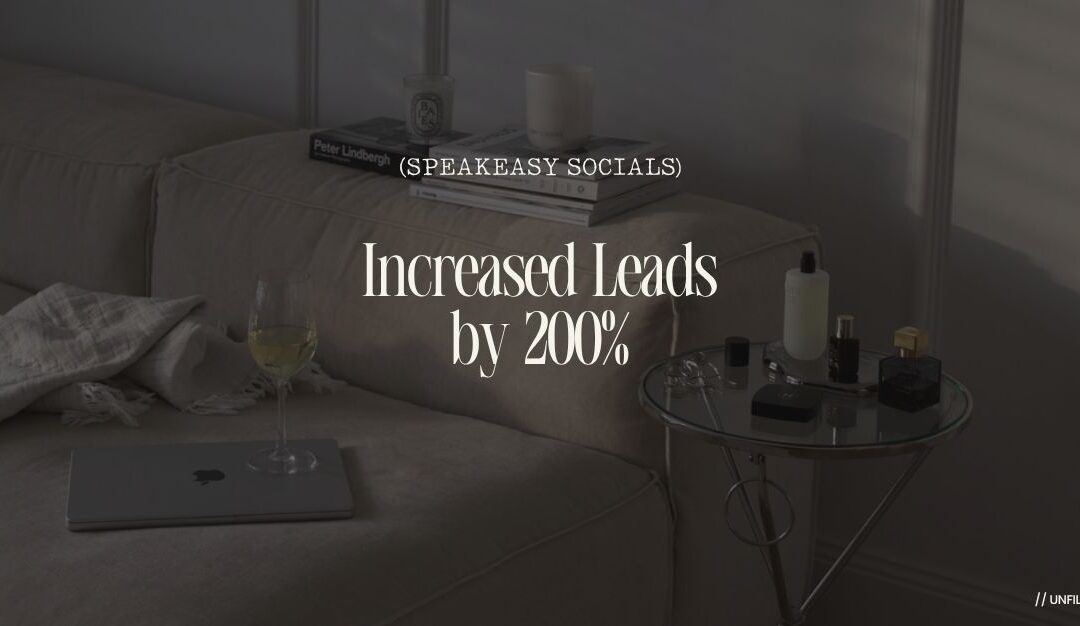 How a SaaS Company Increased Leads