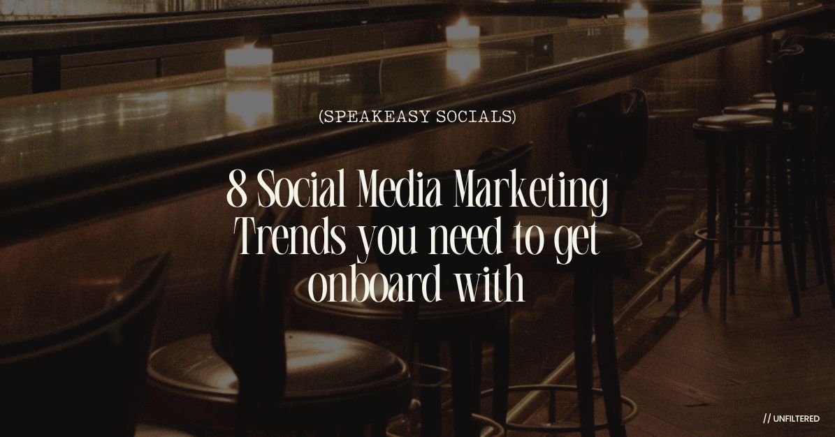 8 Social Media Marketing Trends